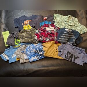 12 Piece Boys 2T Shirt Bundle
